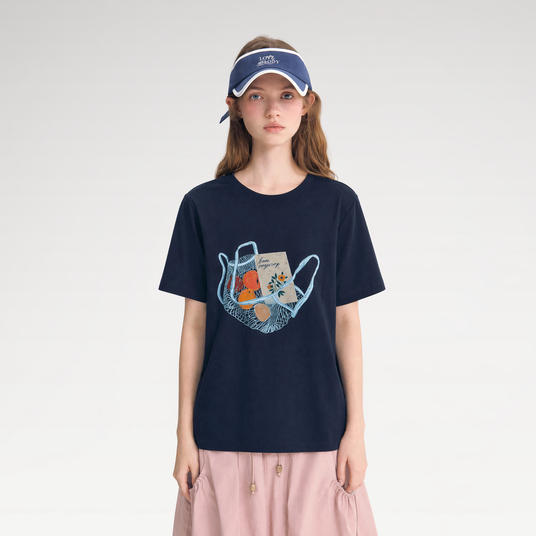 Fruit Embroidery Tee