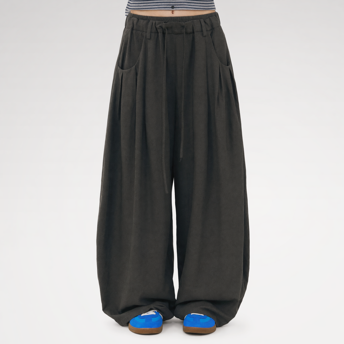 Drawstring Bubble Pants