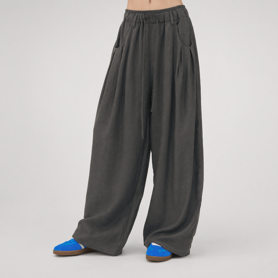 Drawstring Bubble Pants