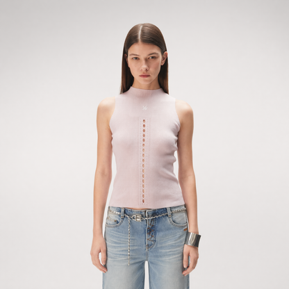 Ribbed Knit Slim Tank