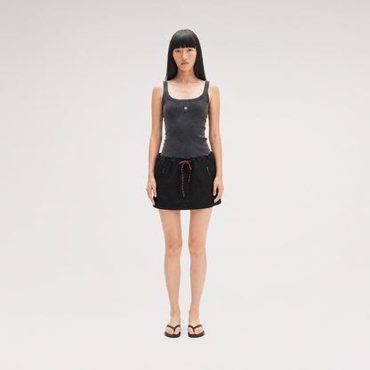 Washed Contrast Dress