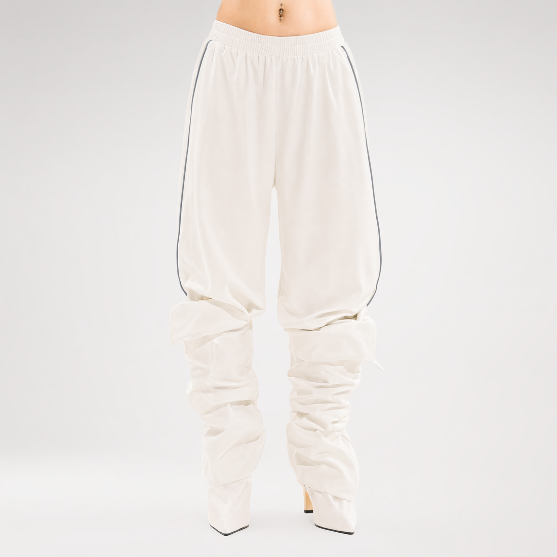 24ANS x UWA Wide-Leg Cropped Pants