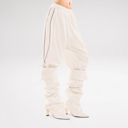 24ANS x UWA Wide-Leg Cropped Pants