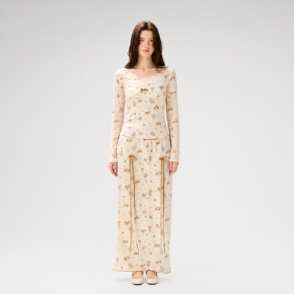 Soft Deer Print Set