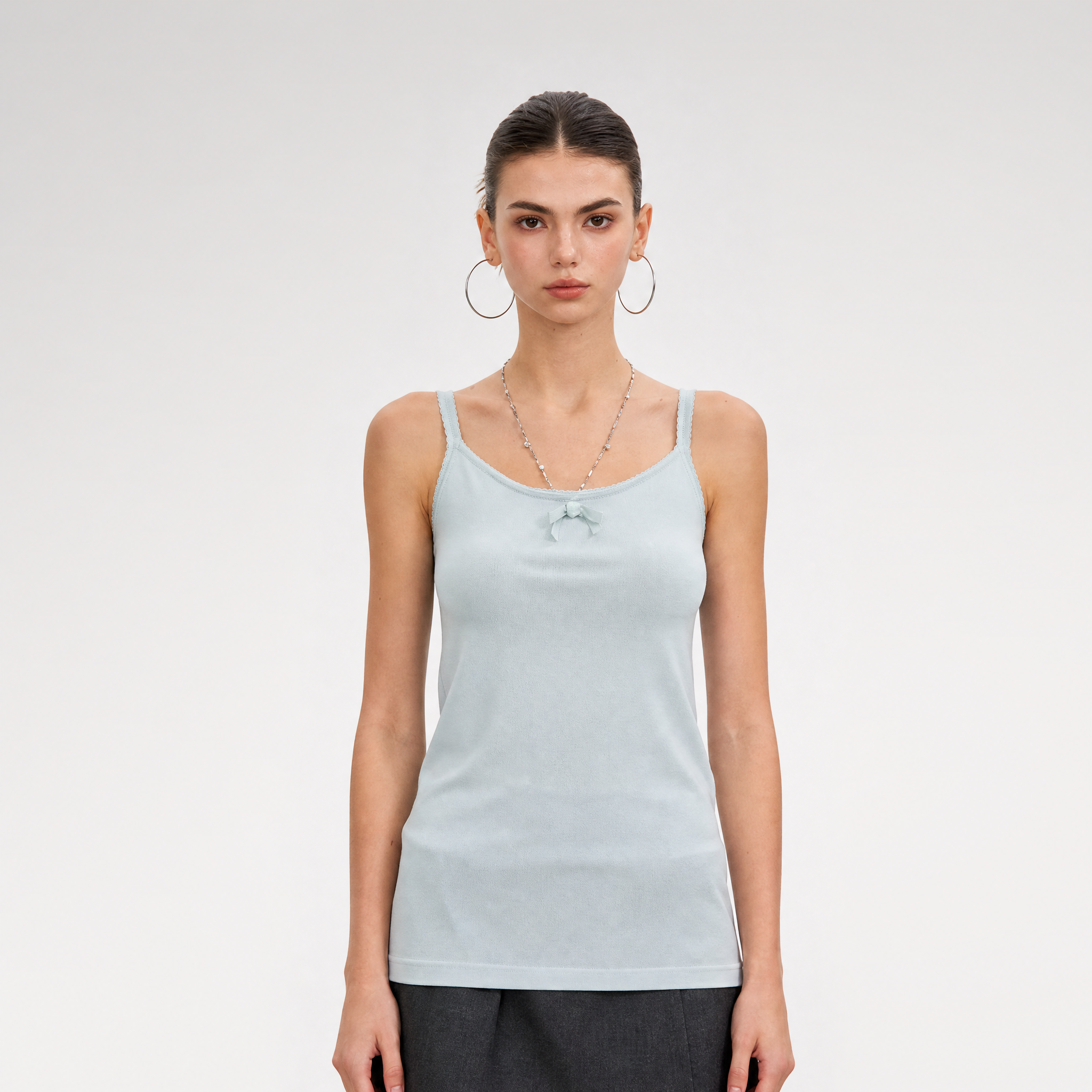 Lyocell Bow Fitted Camisole