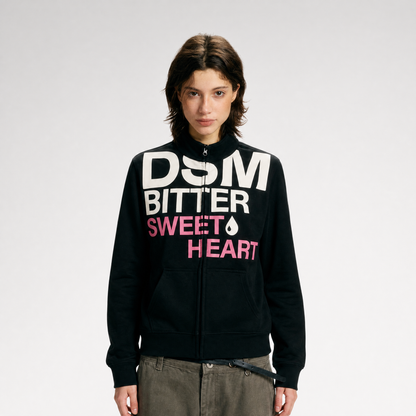 Terry Slim-Fit Stand-Collar Zip Sweatshirt