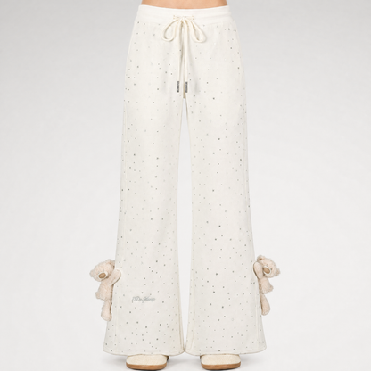 Galaxy Star Micro-Flare Sweatpants
