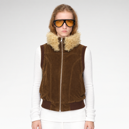 Reversible Teddy Fitted Vest