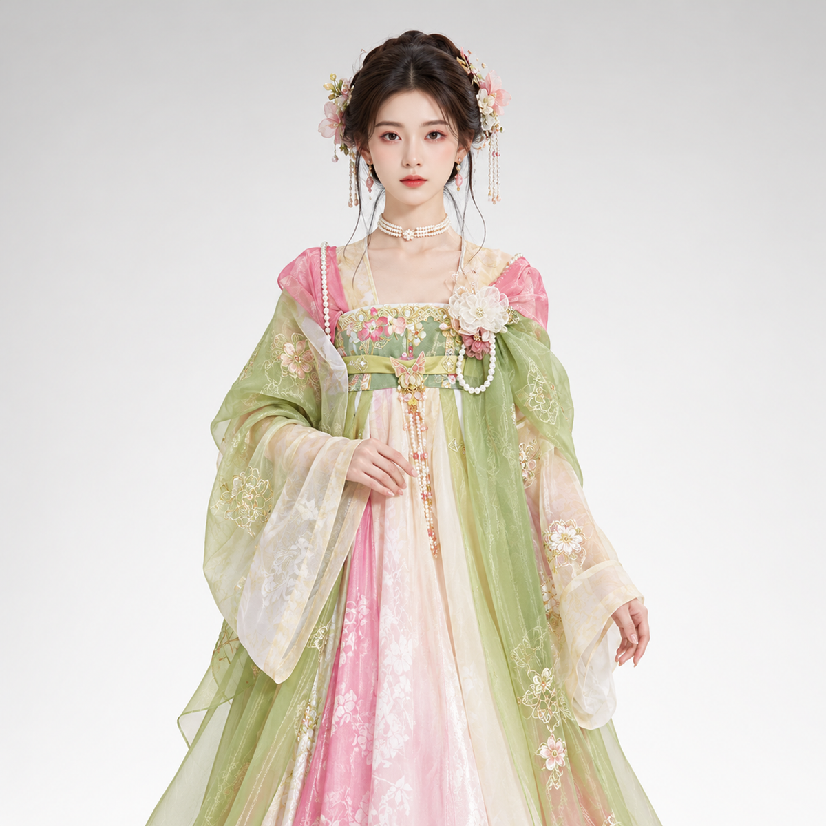 佩玉春风 Jade Spring Breeze Embroidered Pibo