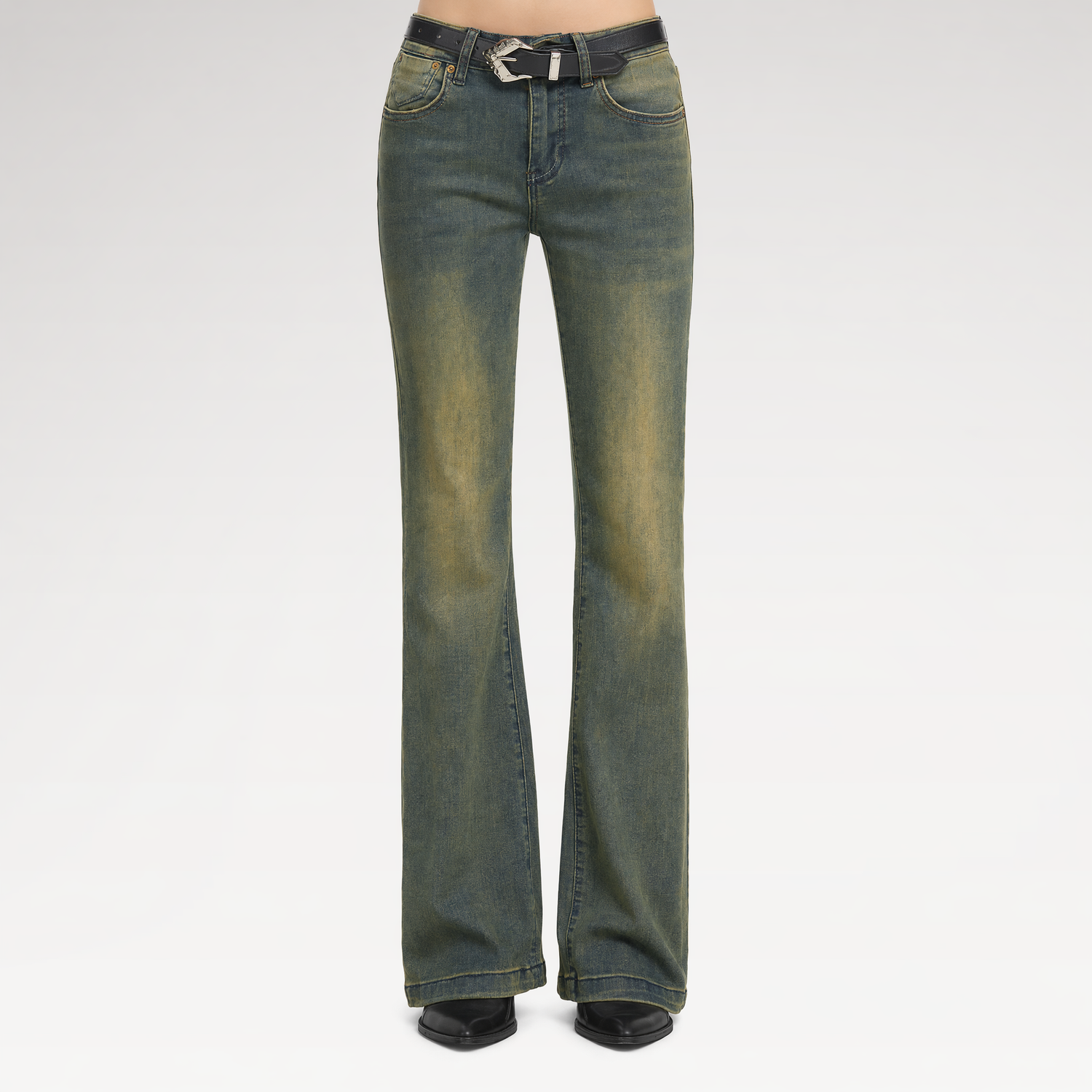 Vintage Micro-Flare Jeans