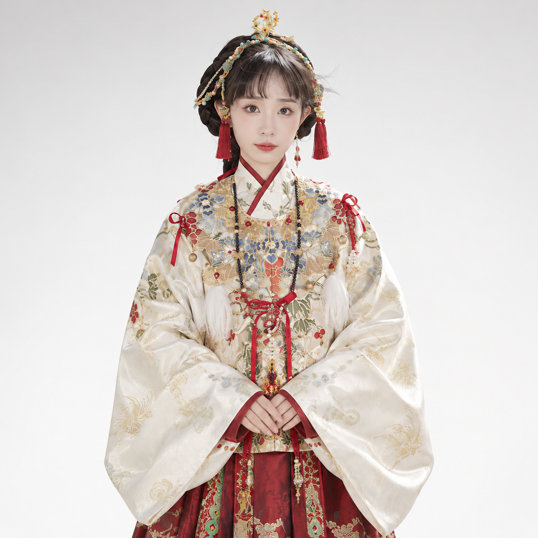 九曜金枝 Nine Golden Branches Ming-Style Brocade