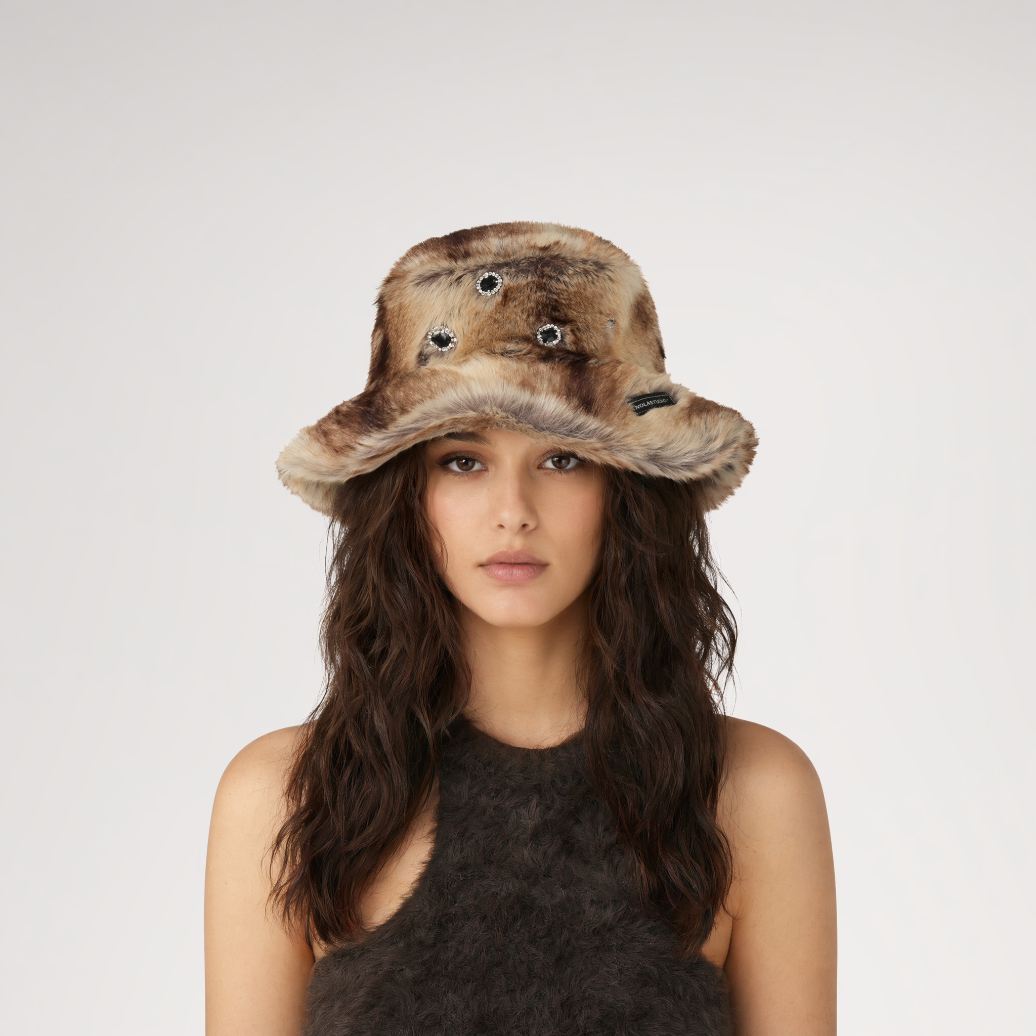 Crystal Furry Hat