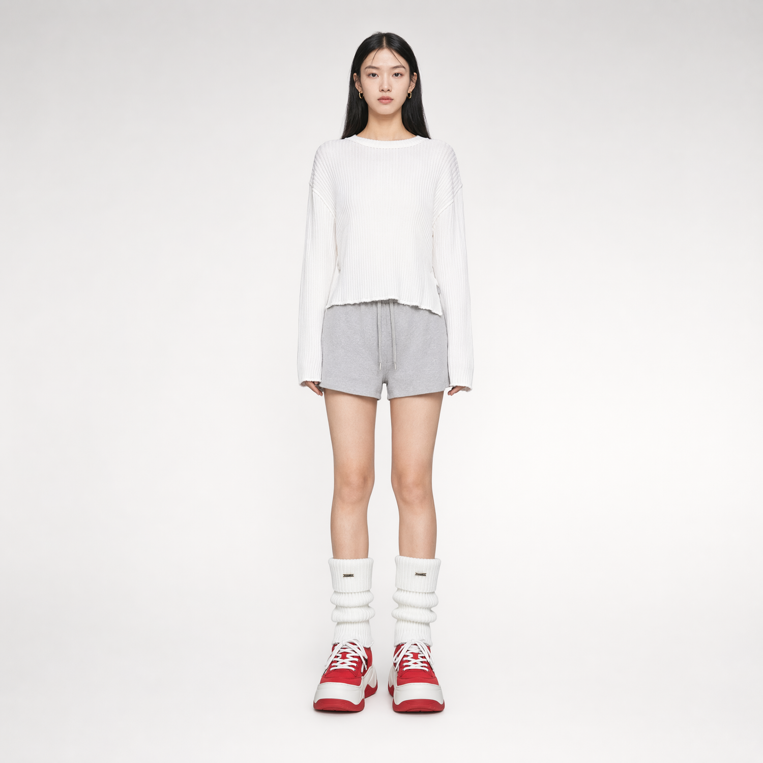 Red Platform Sneakers