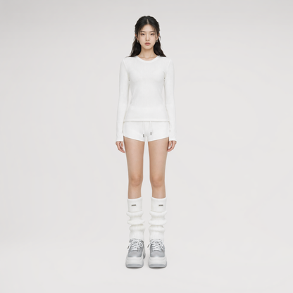 Silver Platform Sneakers
