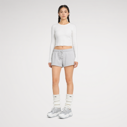 Silver Platform Sneakers