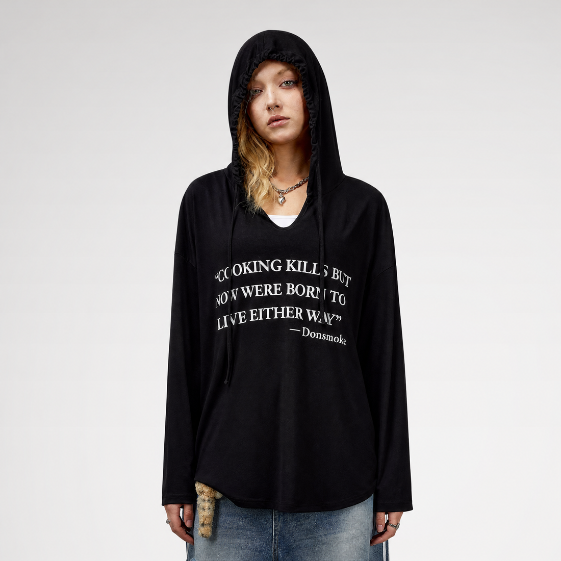 Lightweight Cooling Hooded Shirt