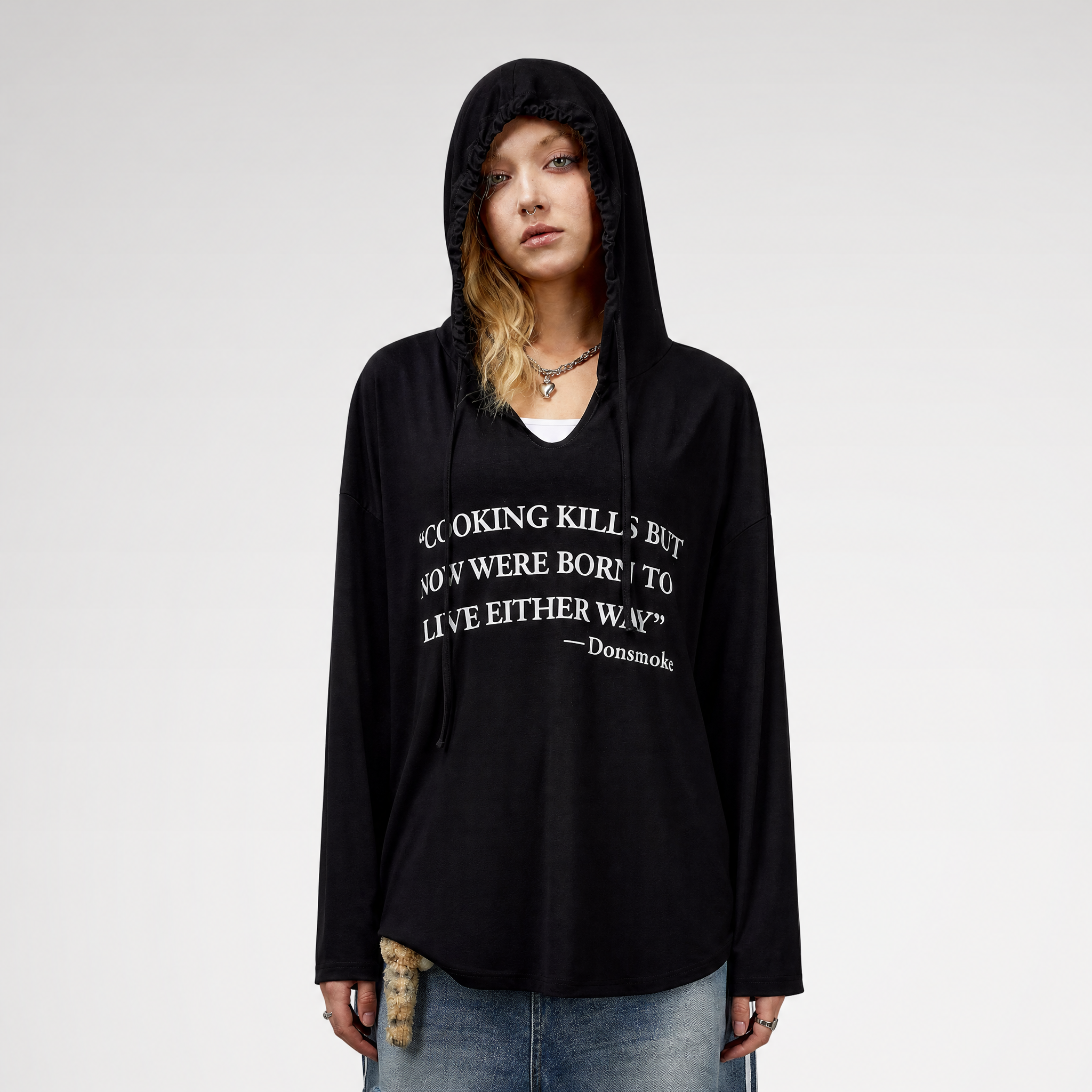 Lightweight Cooling Hooded Shirt