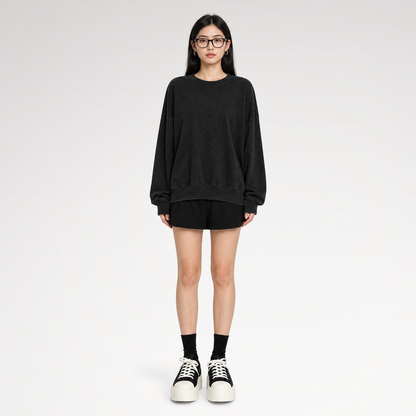 Leather Jumbo Platform Sneakers