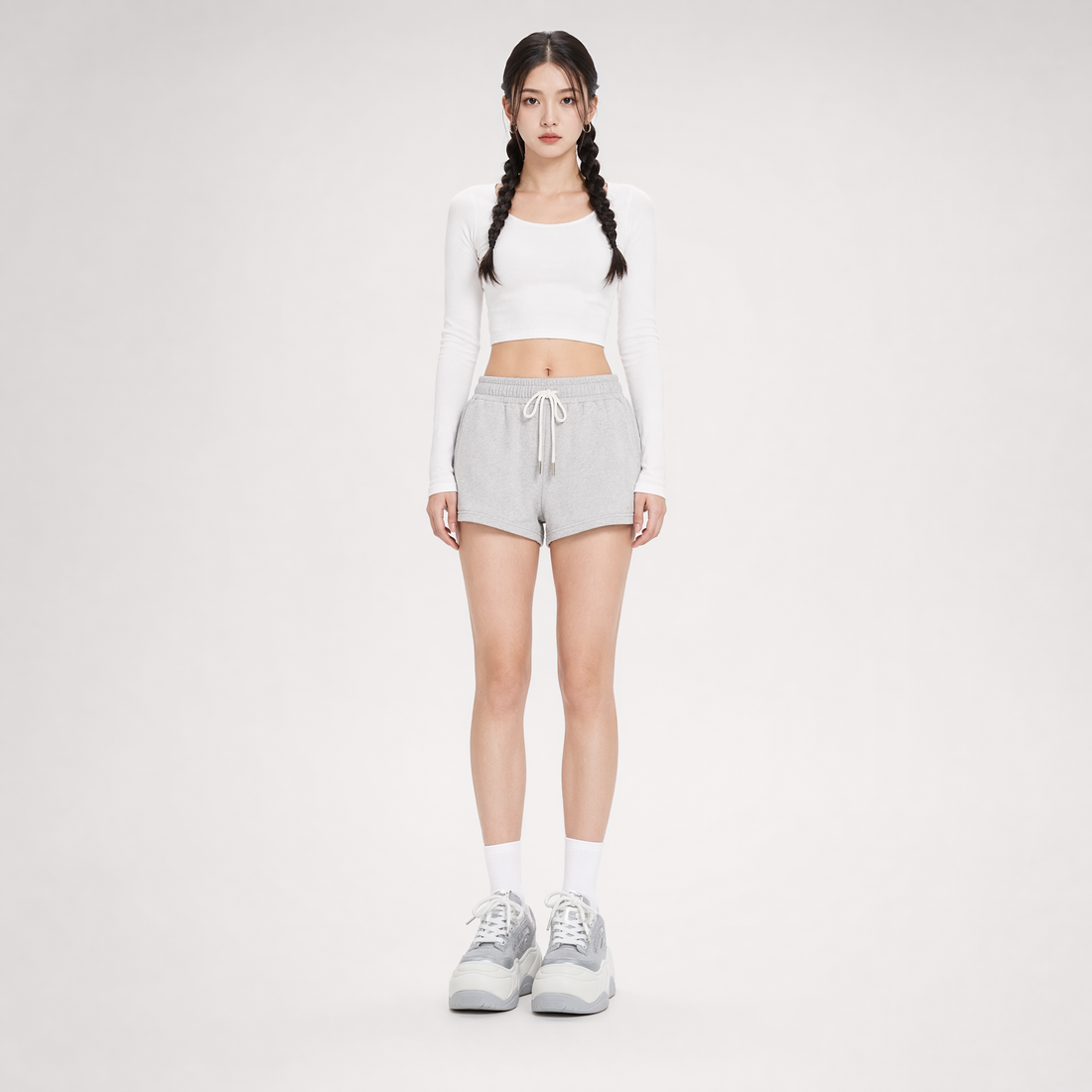 Wave Sole Platform Sneakers