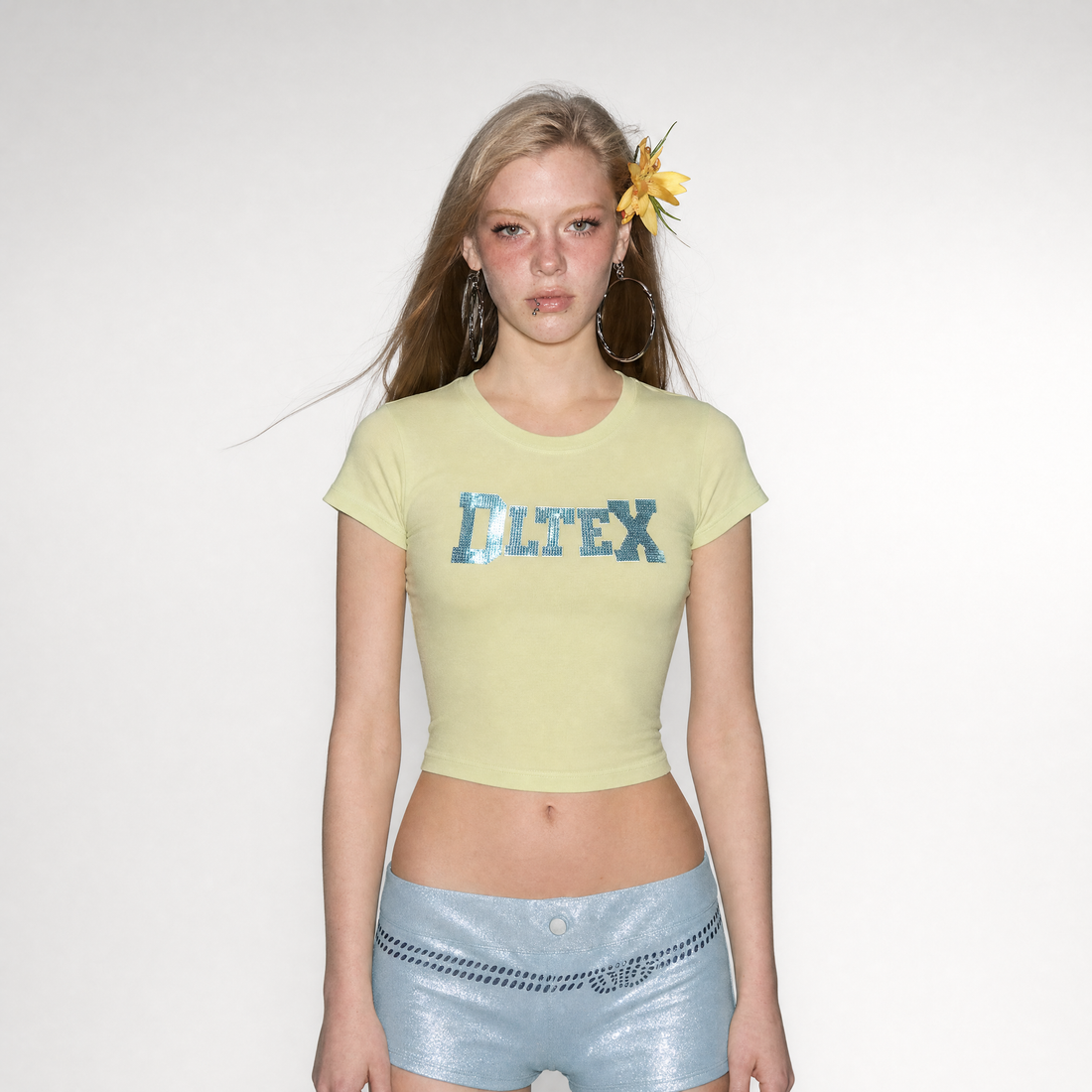 Sequin Slim Fit T-Shirt