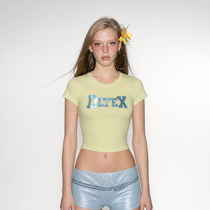 Sequin Slim Fit T-Shirt