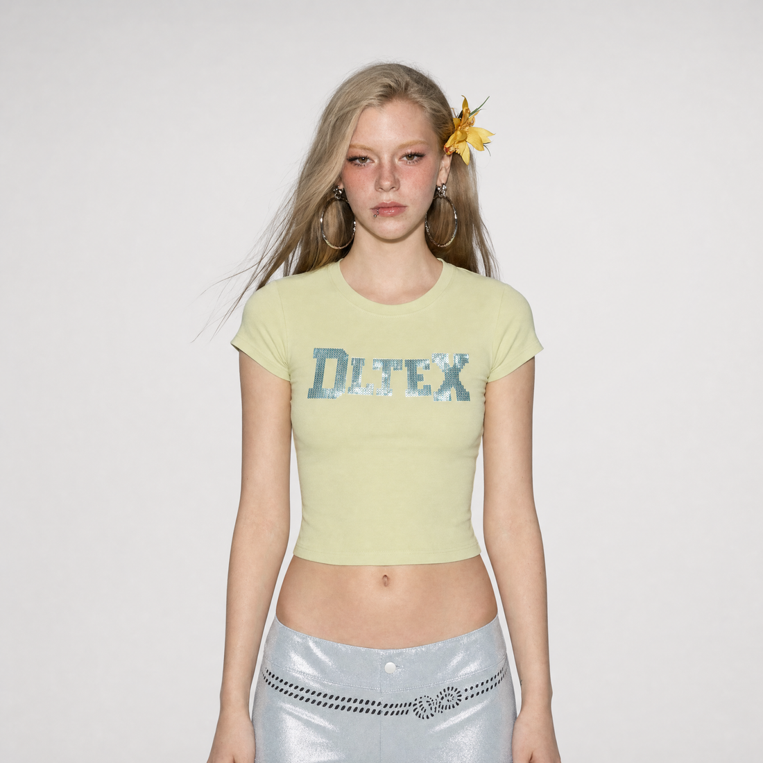 Sequin Slim Fit T-Shirt