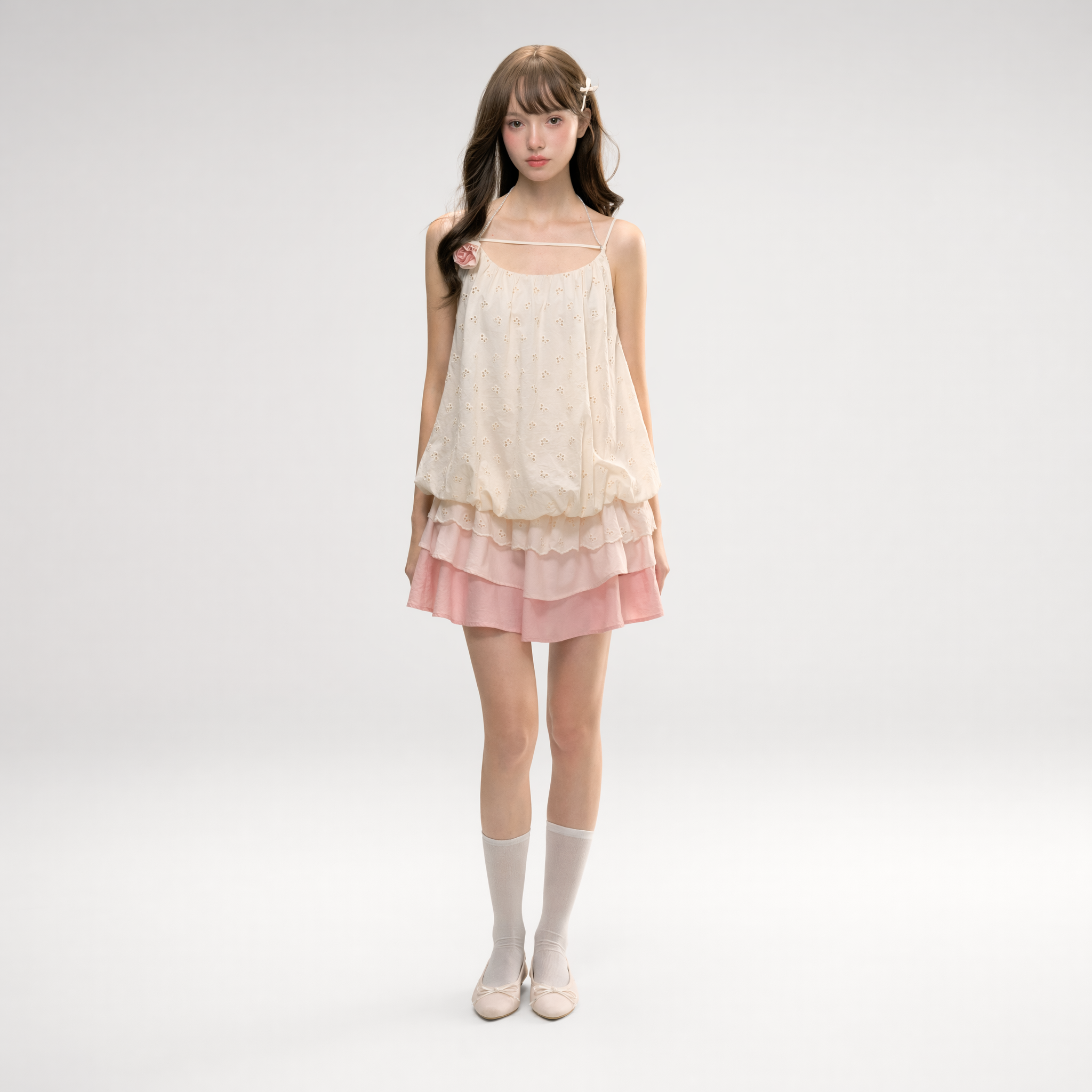 Layered Gradient Dress
