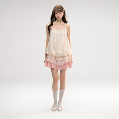 Layered Gradient Dress