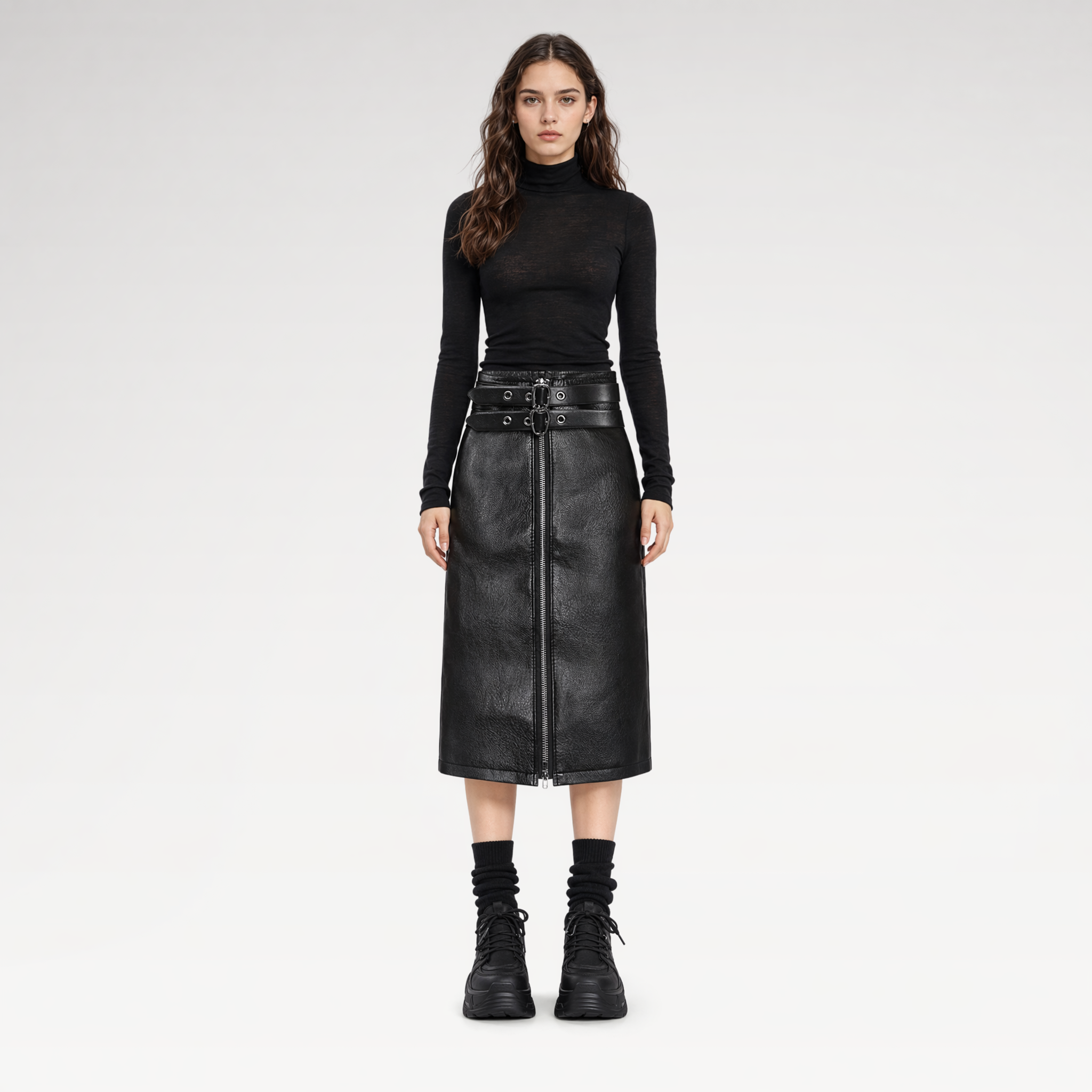 Gaiter Chunky Platform Sneakers