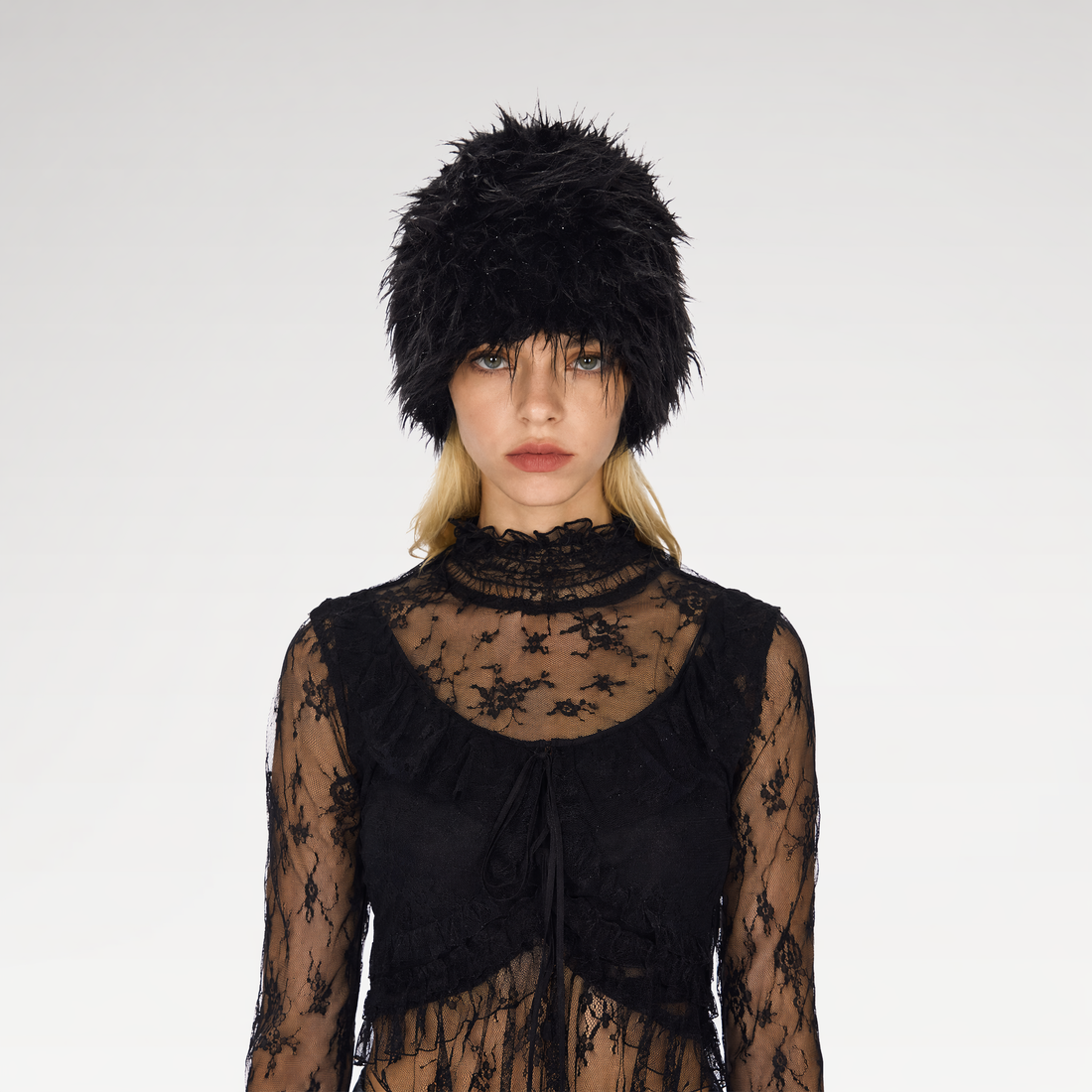 Mesh Back Knit Cap
