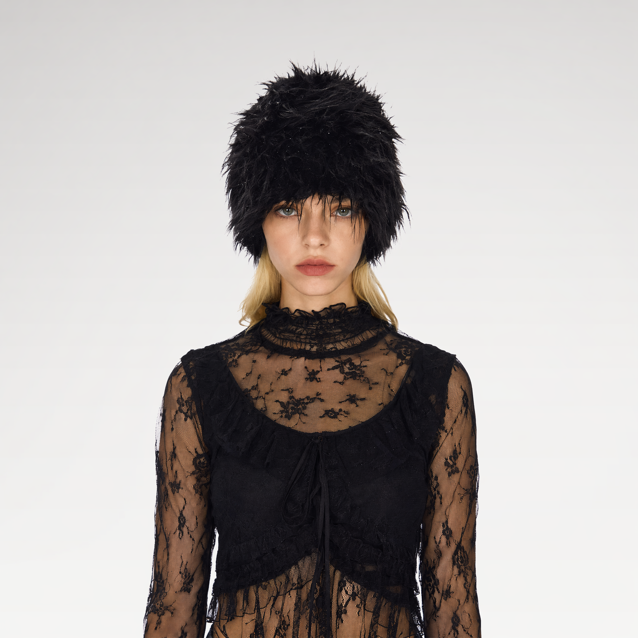 Mesh Back Knit Cap