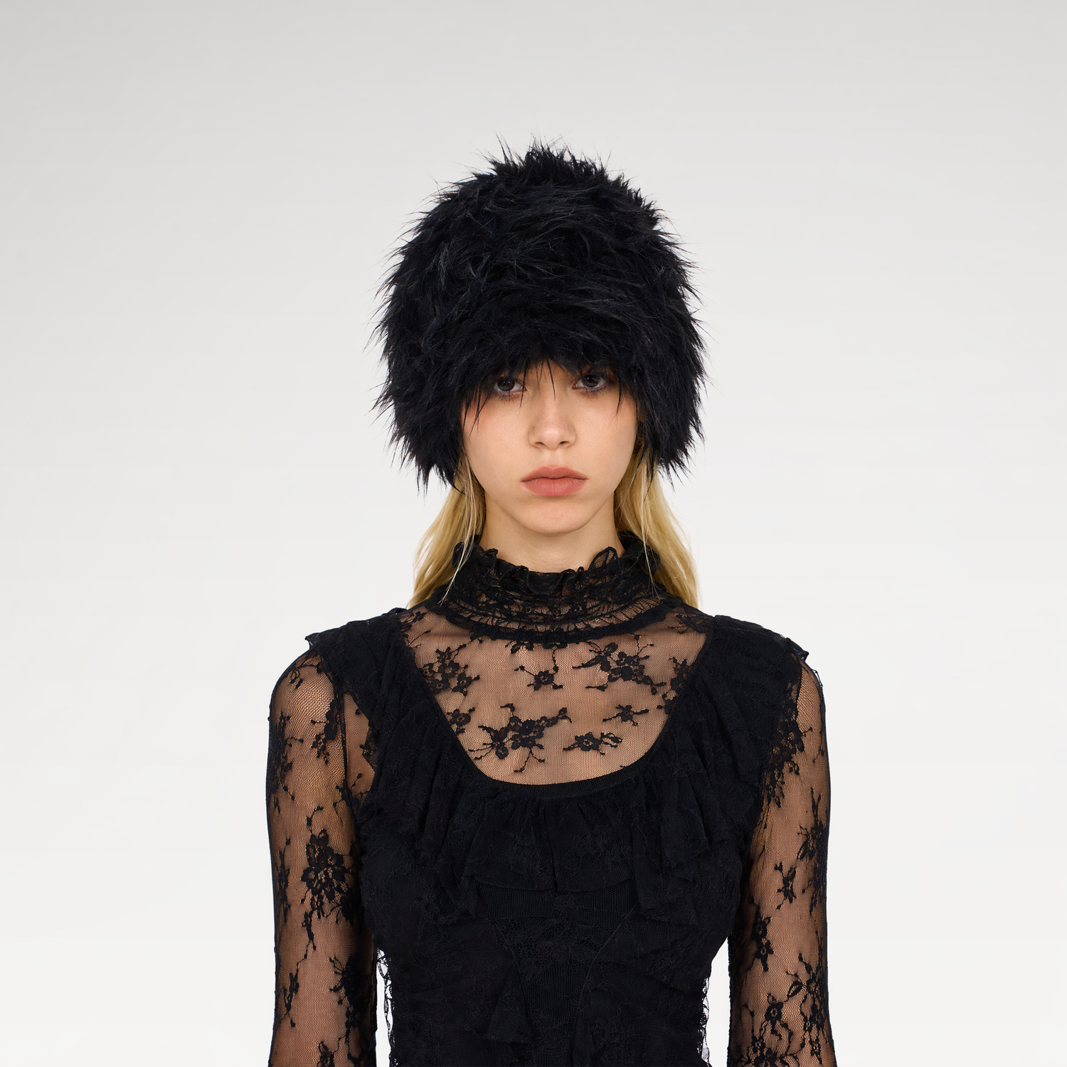 Mesh Back Knit Cap