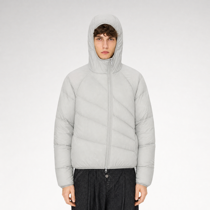 Lightweight Hooded Down Jacket