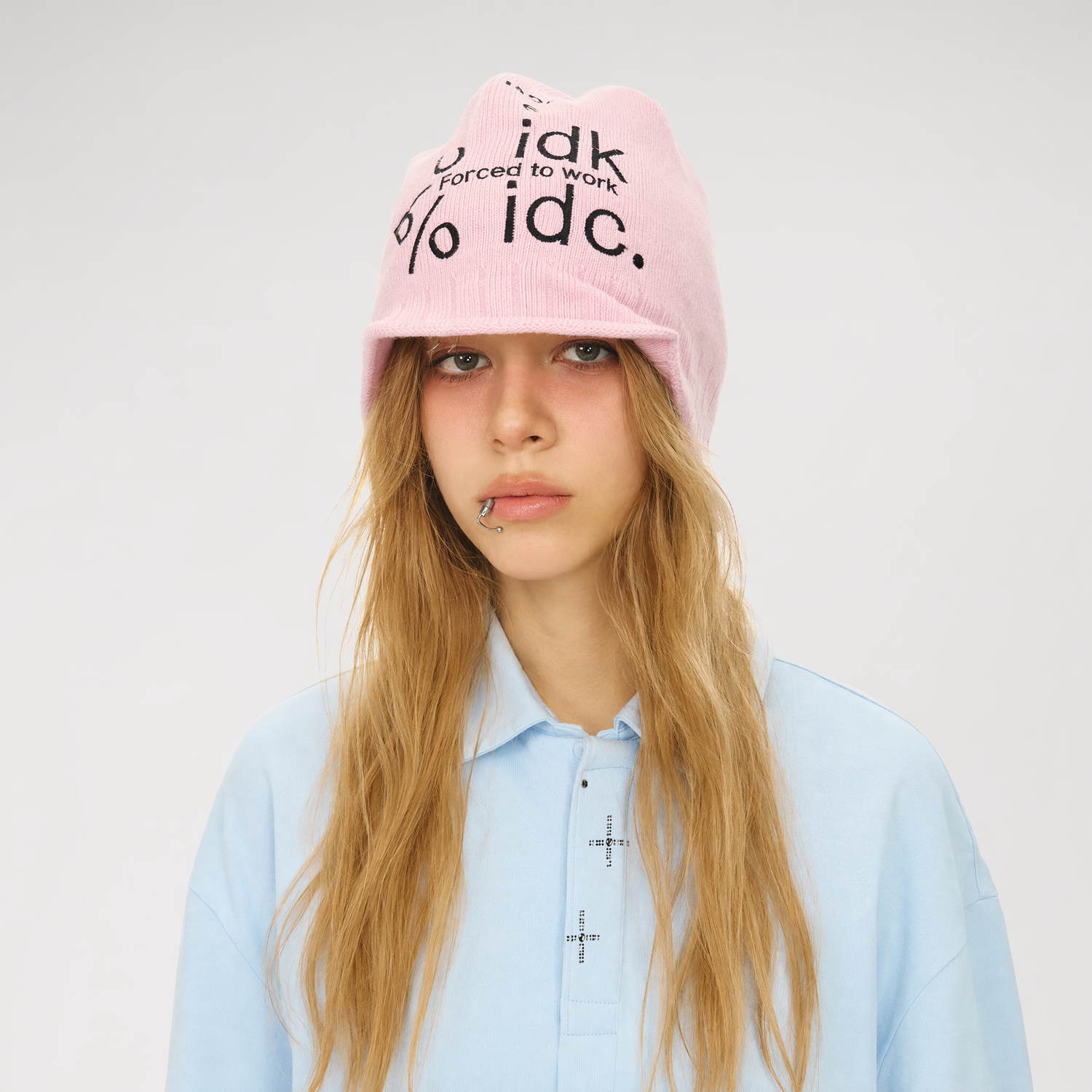 Emoticon Wool Knit Hat