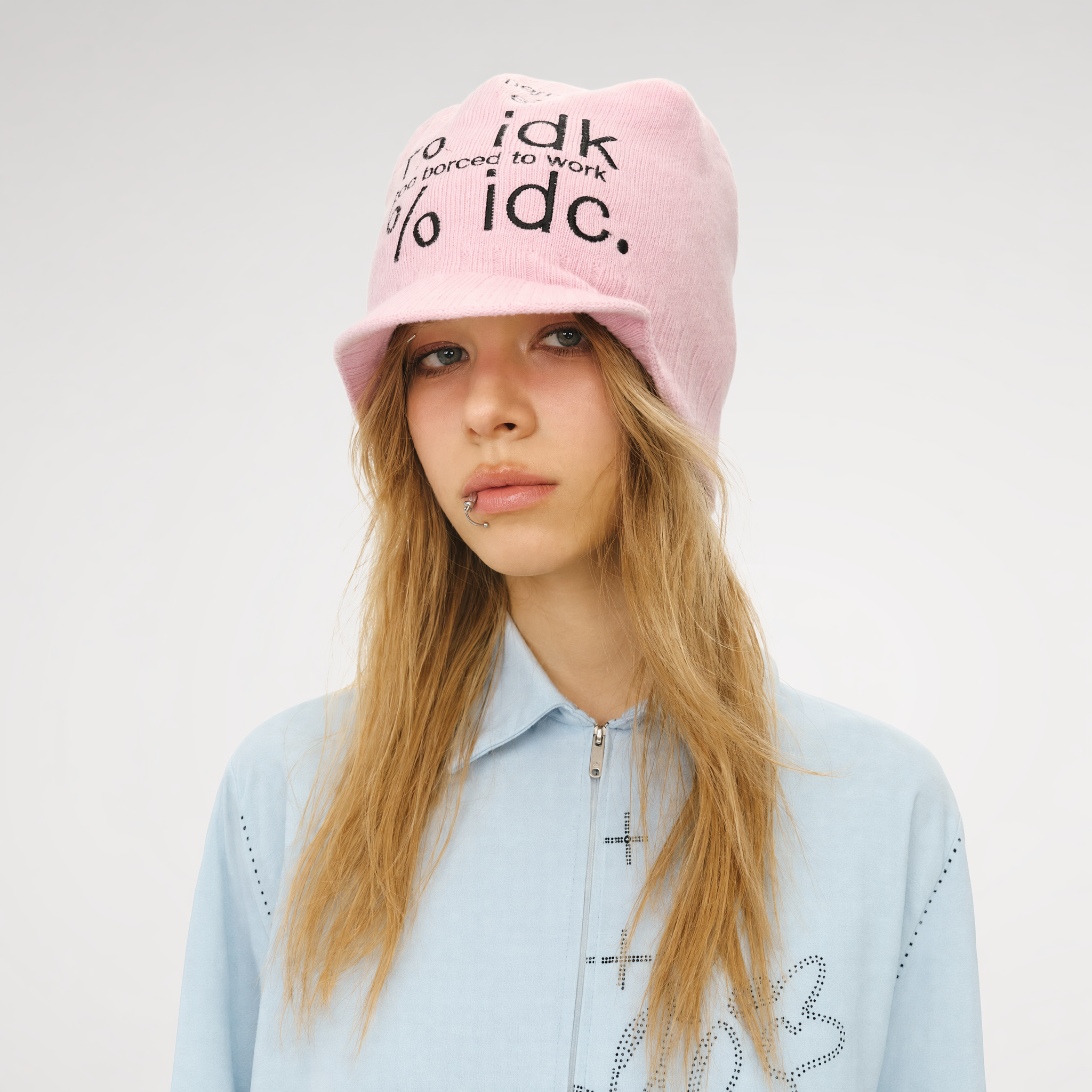 Emoticon Wool Knit Hat