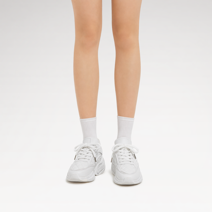 Quilted Platform Sneakers