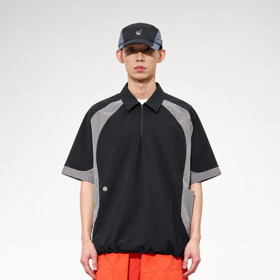 Textured Quick-Dry Polo Shirt