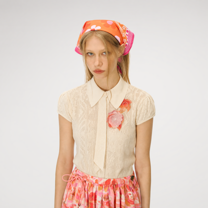 Graphic Square Head Scarf