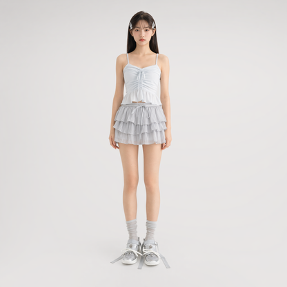 Ballet Mesh Mary Janes
