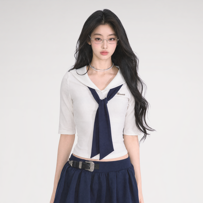 Sailor Collar Shirt