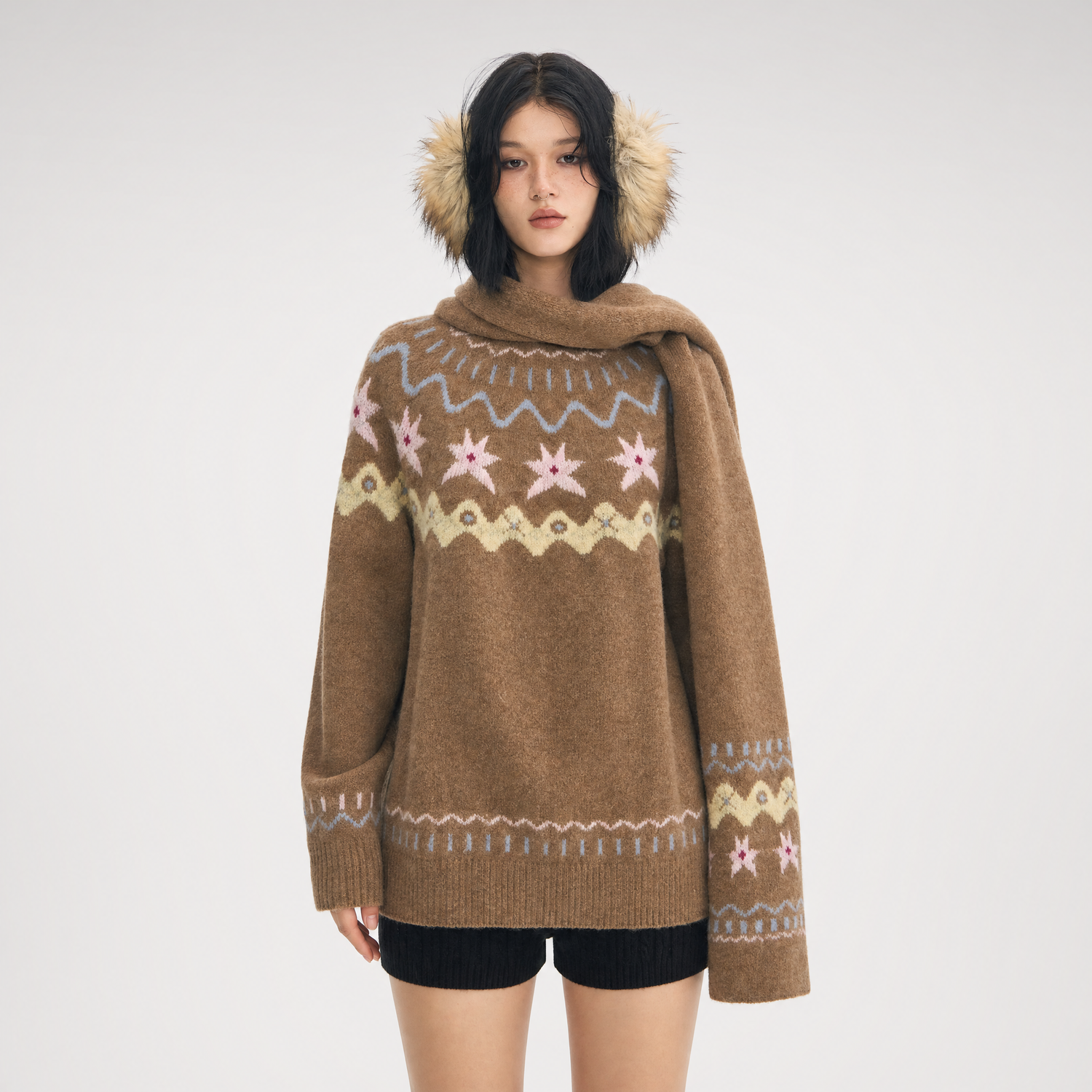 Fair Isle Wool Sweater