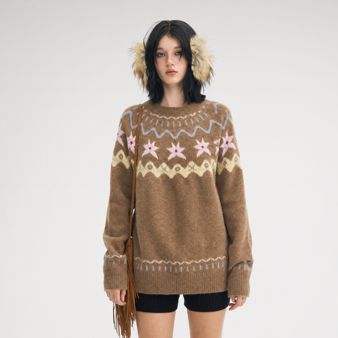 Fair Isle Wool Sweater