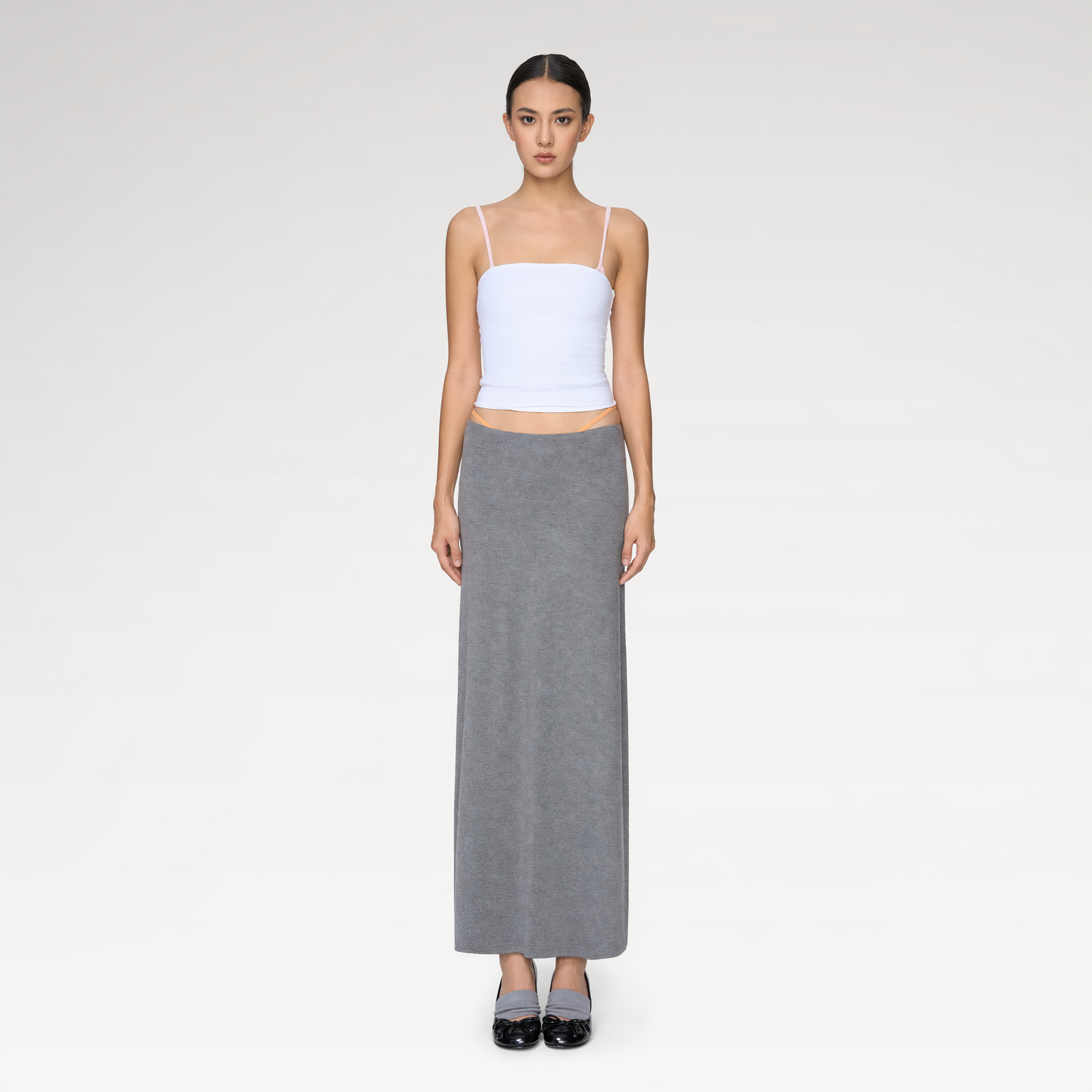 Straight Tube Midi Dress