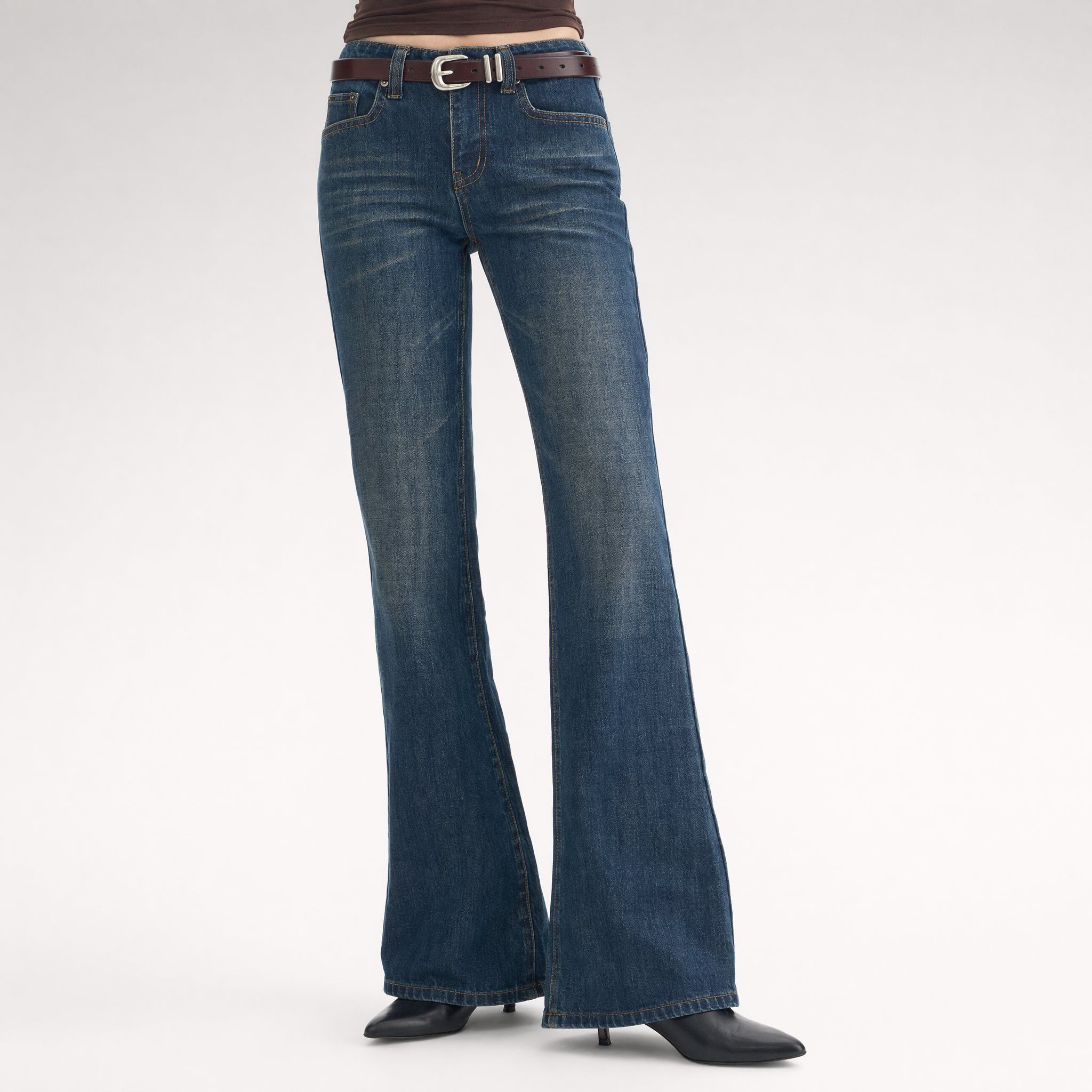 Vintage Micro-Flare Jeans