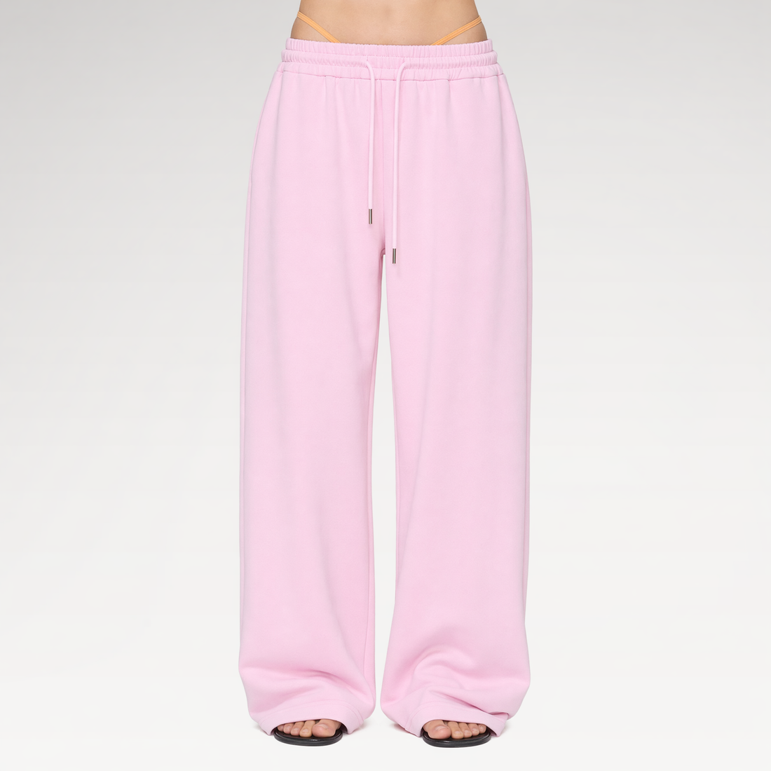 Air Cotton Wide-Leg Sweatpants