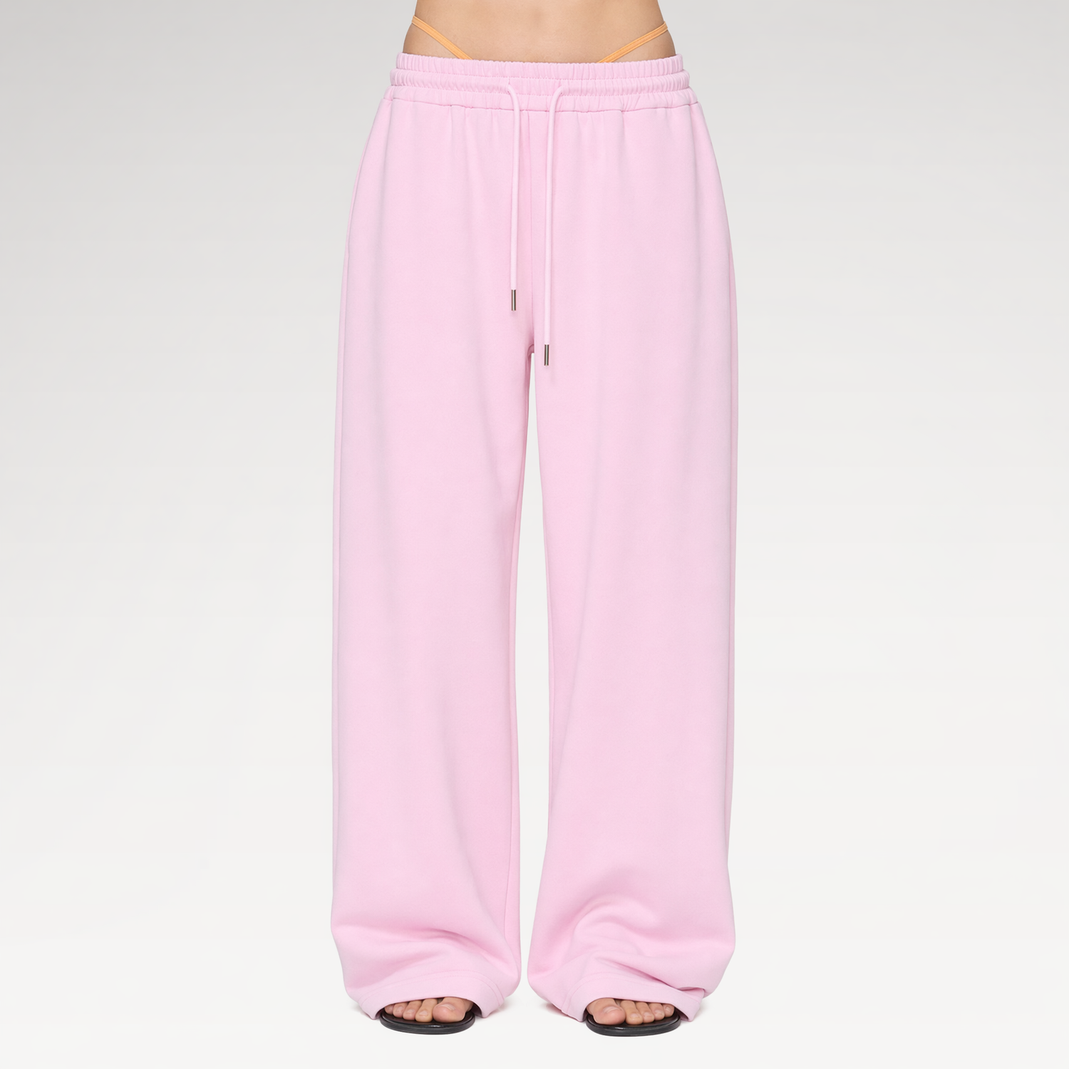 Air Cotton Wide-Leg Sweatpants
