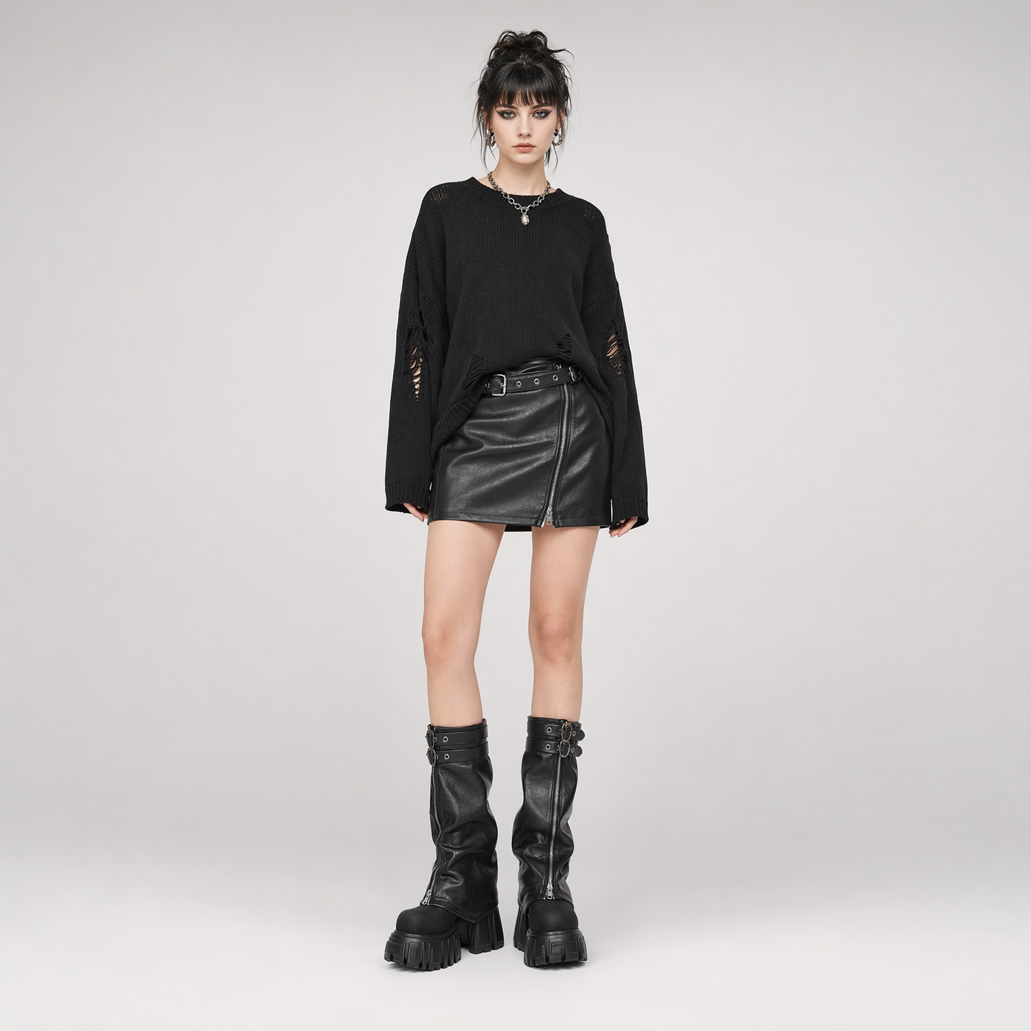 Waterproof Platform Ankle Boots