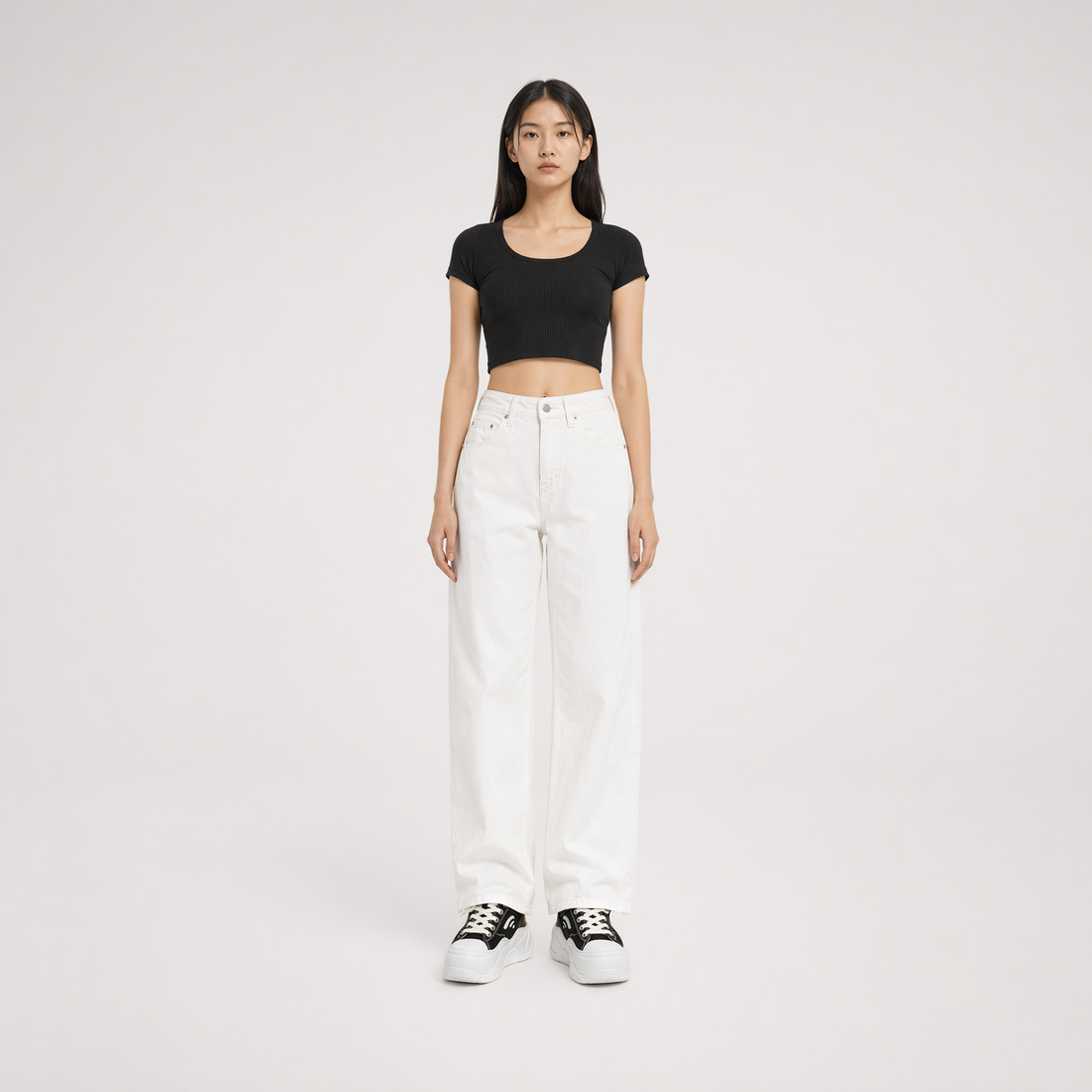 Canvas Platform Sneakers