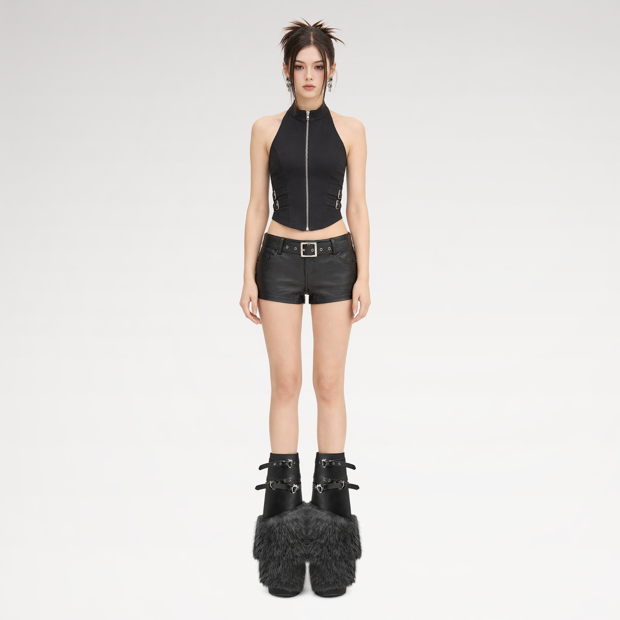 Faux Fur Cuff Leg Warmers