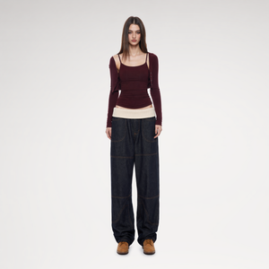 Layered Stretch Camisole Set